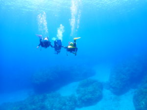 沖縄　少人数制　体験ダイビング